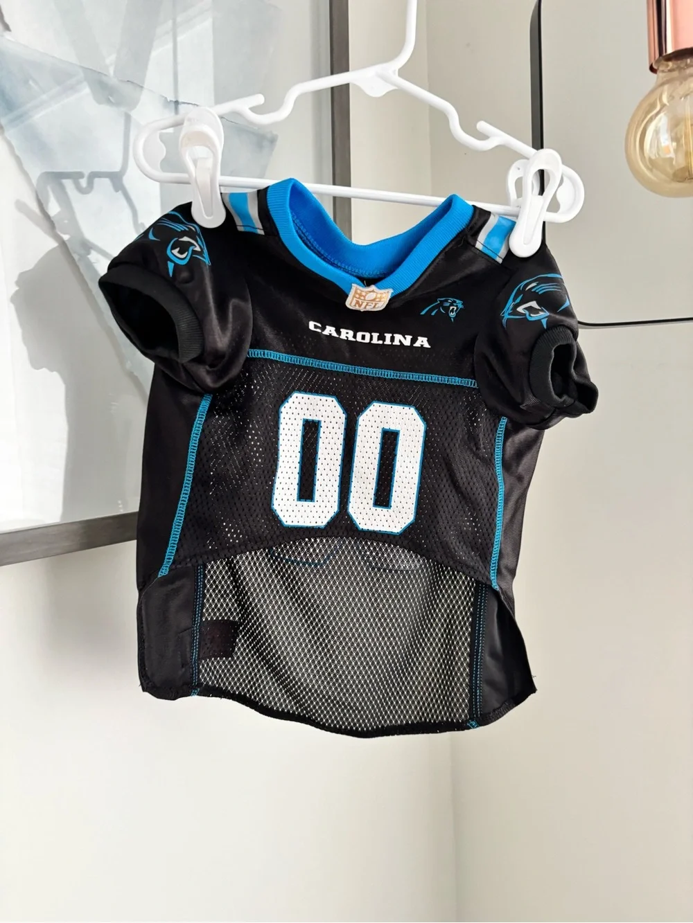NFL Carolina Panthers Black & Blue Pet Jersey